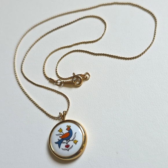 1982 Dutch Folk Bird Pendant - Picture 9 of 11